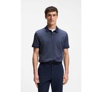 BOSS Polo de algodón con motivo en jacquard - StyleH-Parlay 233, 50558855 Azul oscuro S
