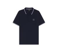 BOSS Polo de algodón elástico para equitación con aplique de logo - StylePAUL POLO PATCH SKY, B7M0602 Azul oscuro XXL