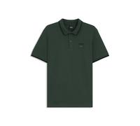 BOSS Polo de algodón elástico para equitación con aplique de logo - StylePAUL POLO PATCH SKY, B7M0602 Verde oscuro S