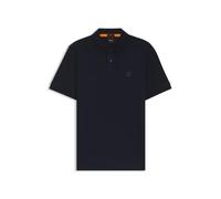 BOSS Polo de algodón elástico para Hombre con Logotipo, Dark Blue404., XL
