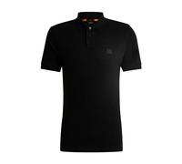 BOSS Polo de algodón elástico para Hombre con Logotipo, Negro1, S