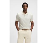 BOSS Polo de algodón mercerizado con jacquard geométrico - StyleC-Parlay 212, 50543885 Natural XXXL