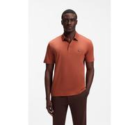 BOSS Polo de algodón mercerizado con monograma Double B - StyleC-Parris 01, 50555829 Naranja M