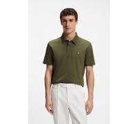 BOSS Polo de algodón mercerizado con monograma Double B - StyleC-Parris 01, 50555829 Oliva M