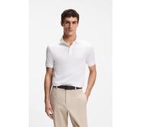 BOSS Polo de algodón mercerizado - StyleL-Perry 14, 50494980 Blanco XXXL