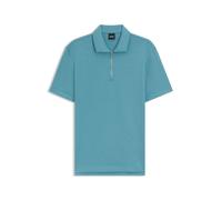 BOSS Polo de cuello con cremallera en tejido de piqué - StyleH-Paras 57, 50544091 Celeste L