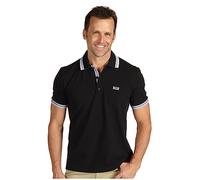 BOSS Camiseta 'Paddy' gris / negro / blanco, Talla M
