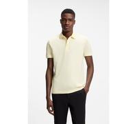 BOSS Polo de piqué de algodón con detalles de logo - StylePaddy, 50469055 Amarillo claro XL