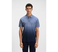 BOSS Polo de piqué de algodón con efecto degradado - StylePe_Gradient_IN, 50559061 Azul S