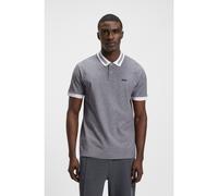 BOSS Polo de piqué de algodón con estampado de lunares - StylePolo TL, 50544482 Gris M