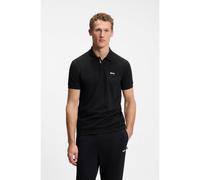 BOSS Polo de piqué de algodón con estampado integral - StylePL_GOC Swing AO, 50564801 Negro XXL
