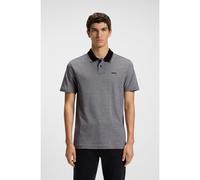 BOSS Polo de piqué de algodón con logo estampado - StylePeoxfordNew, 50507814 Gris oscuro XXXL