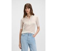 BOSS Polo de punto de canalé en mezcla de lana virgen - StyleC_Fugano, 50543977 Blanco M