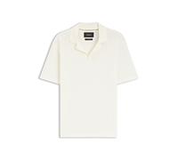 BOSS Polo en algodón y lino italianos - StyleL-Pin 140, 50559037 Natural S