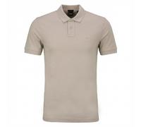 BOSS Polo Hombre Passenger Slim Fit Gris Beige 50507803 070 Abierto Gris