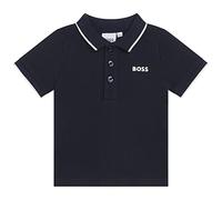 BOSS - Polo Manga Corta Azul 100% Algodon 3AÑOS