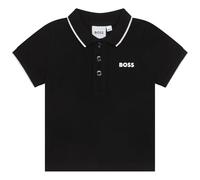 BOSS - Polo Manga Corta Negro 100% Algodon 2AÑOS