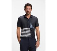 BOSS Polo Paddy Active de punto elástico con estampado digital - StylePaddy Striped C1, 50539506 Azul oscuro M