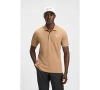 BOSS Polo Paddy activo de algodón mercerizado con detalles de cuadrícula - StylePaddy BOSS Open 25, 50545707 Beige S