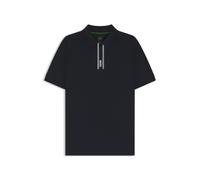 BOSS Polo Paddy con tapeta a rayas y logotipo - StylePL_Paddy GOC, 50549362 Azul oscuro 4XL