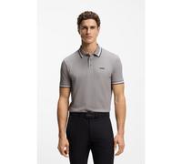 BOSS Polo Paddy de piqué de algodón - StylePaddy, 50469055 Gris claro S
