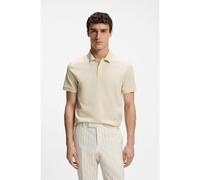 BOSS Polo Pallas de piqué de algodón con detalle de logotipo - StylePallas, 50468362 Natural XL
