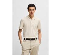 BOSS Polo Pallas de piqué de algodón con detalle de logotipo - StylePallas, 50468362 Natural XXL