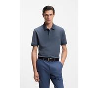 BOSS Polo Pallas de piqué de algodón con logo bordado - StylePallas, 50553564 Azul oscuro XXL