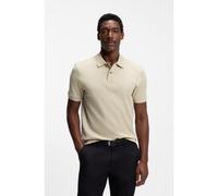 BOSS Polo Pallas de piqué de algodón con logo bordado - StylePallas, 50553564 Beige claro XL