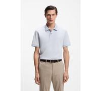 BOSS Polo Pallas de piqué de algodón con logo bordado - StylePallas, 50553564 Celeste S