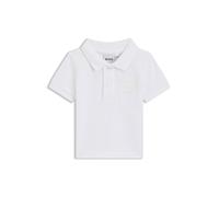 BOSS Polo para bebés en algodón elástico con insignia de panda rojo - StyleJ53037/10P01M, J53037 Blanco 60