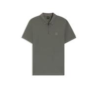 BOSS Polo slim fit de algodón elástico con parche de logo - StylePasserzip, 50537507 Gris M