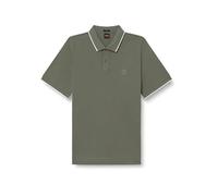 Boss Polo para Hombre, Gris Abierto 076, XXL