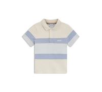 BOSS Polo para niños en algodón elástico con rayas anchas de color - StyleJ52881/21C02A, J52881 Beige claro 94