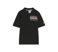 BOSS Polo para niños en algodón elástico con rayas de la marca - StyleJ52013/09B06A, J52013 Negro 114