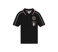 BOSS Polo para niños en piqué de algodón con detalles en contraste - StyleJ52695/09B12A, J52695 Negro 102
