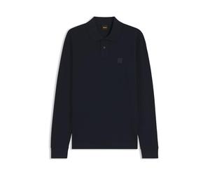 BOSS Polo Passerby Slim Fit de algodón elástico con Logotipo, Dark Blue404., L