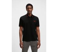BOSS Polo Porsche x BOSS en algodón con control de la humedad - StyleC-Parris 197_PS, 50543257 Negro L