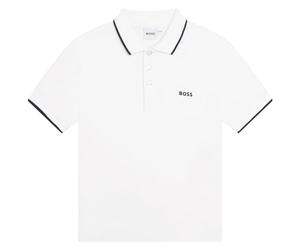 Boss Polo pour bébé garçon Avec Petit Logo, Blanc, 18 mois