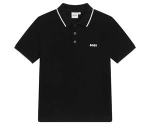Boss Polo pour bébé garçon Avec Petit Logo, Noir, 12 mois