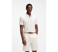 BOSS Polo regular fit con cierre de cremallera - StyleC-Pei 90, 50564941 Natural S
