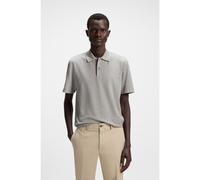 BOSS Polo regular fit de algodón y seda - StyleL-Perry 88, 50549163 Gris claro M