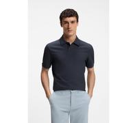 BOSS Polo regular fit de piqué de algodón con estructura de panal de abeja - StylePhoenix, 50560227 Azul oscuro S