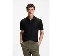 BOSS Polo regular fit de piqué de algodón con estructura de panal de abeja - StylePhoenix, 50560227 Negro L