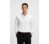 BOSS Polo regular fit en interlock de algodón - StylePado 30, 50468392 Blanco XS