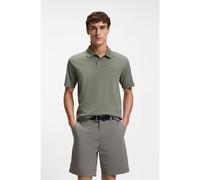 BOSS Polo relaxed fit de algodón interlock de algodón con logo de diseño - StylePe_Techno, 50559146 Gris XL