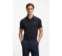 BOSS Polo slim fit con detalles de rayas en contraste - StylePaul, 50506193 Azul oscuro XL