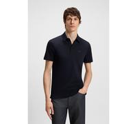 BOSS Polo slim fit de algodón con logo de goma - StylePalosh 30, 50471335 Azul oscuro M
