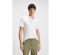 BOSS Polo slim fit de algodón con logo de goma - StylePalosh 30, 50471335 Blanco M