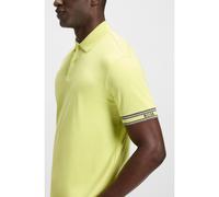 BOSS Polo slim fit de algodón con puños a rayas - StylePolo Zone, 50544448 Cal L